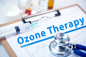 Ozone that encounters the blood during ozone applications is broken down into oxygen and oxygen radicals.